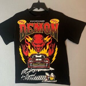 Dodge Demon Black Short Sleeve Tee Mens Size Small